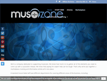 Tablet Screenshot of musozone.com